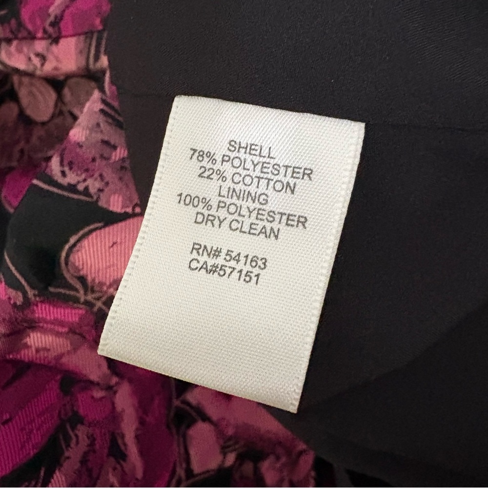 Eliza J Floral Jacquard Halter Dress Size 4P - Picture 9 of 10